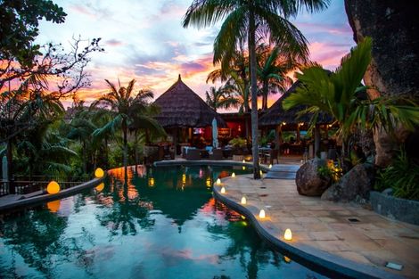 Piscine - Hôtel Valmer Resort & Spa 3* Mahe Seychelles