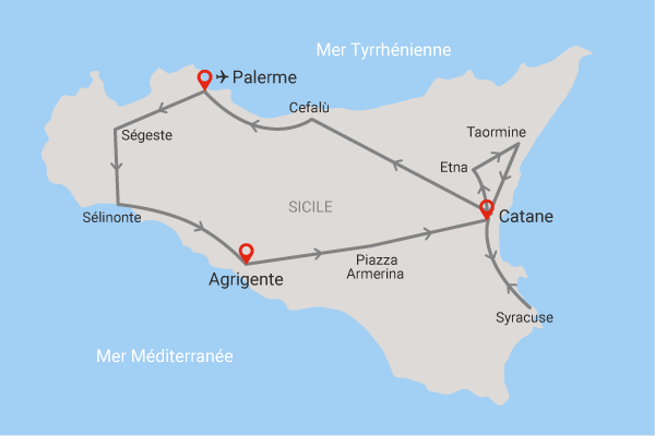 Circuit Essentiels de Sicile palerme Sicile et Italie du Sud