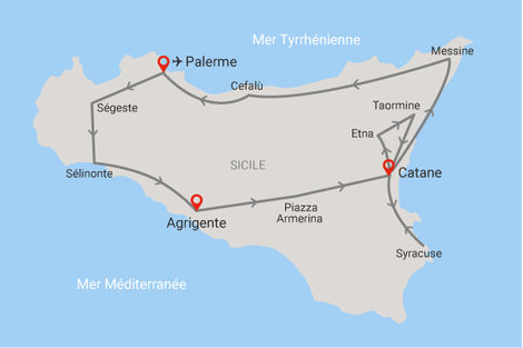 Carte itinéraire