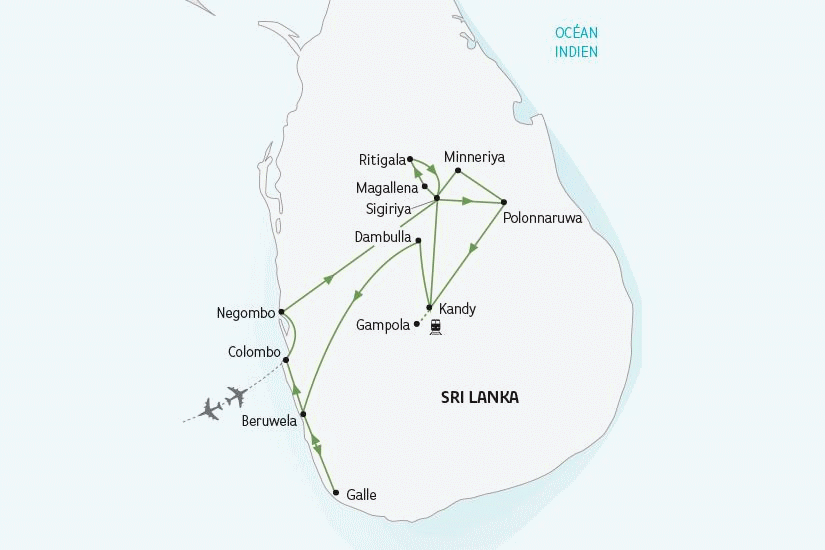 Circuit Le Sri Lanka, trésors de Ceylan colombo Sri Lanka