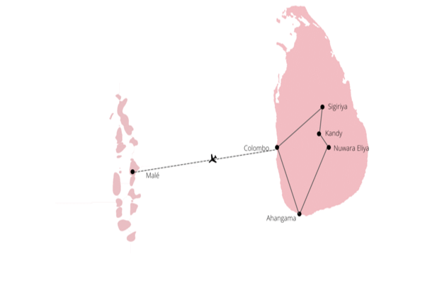 Circuit De la Route des Epices aux plages des Maldives Colombo Sri Lanka