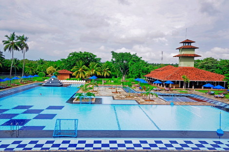 Piscine - Hôtel Club Palm Bay 4* Colombo Sri Lanka