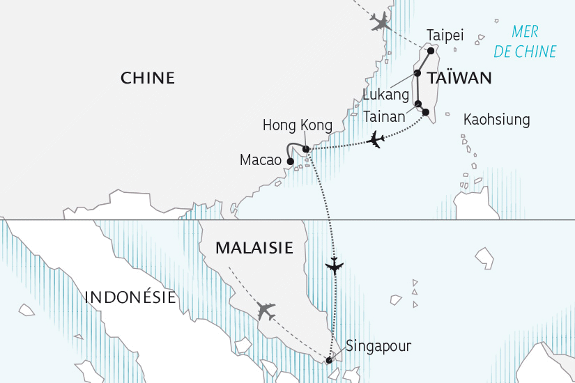 Circuit Petit groupe - Taïwan, Hong Kong, Macao et Singapour, les Tigres d'Asie taipei Taiwan