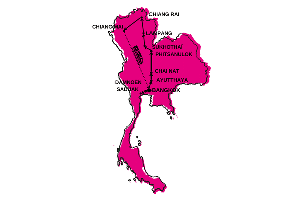 Circuit Orchidées : de Bangkok au Triangle d'Or bangkok Thailande