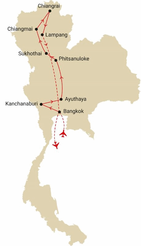 Circuit Kappa Découverte Authentique Thaïlande - Limité à 16 pers. bangkok Thailande