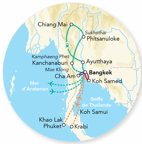 Circuit Immersion en Thaïlande bangkok Thailande