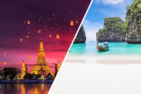 Combiné hôtels Bangkok & Phuket: Ôcity Xperience Away Bangkok Riverside Kene 4* & Ôclub Select Barcelo Coconut Island bangkok Thailande