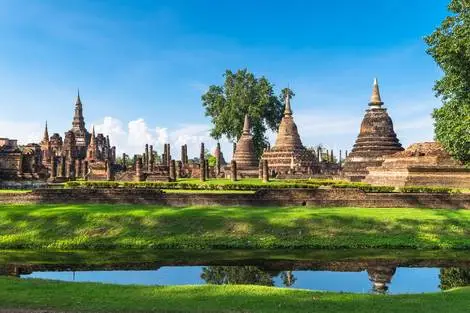 Combiné circuit et hôtel Trésors de Thaïlande + extension Jumbo Palm Galleria bangkok Thailande