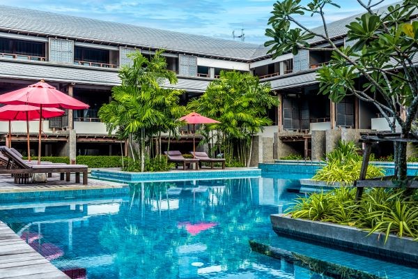 Piscine - Hôtel Am Samui Palace 3* sup Koh Samui Thailande