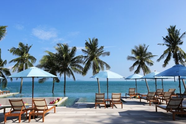 Piscine - Hôtel Celes Beachfront Resort 4* Koh Samui Thailande