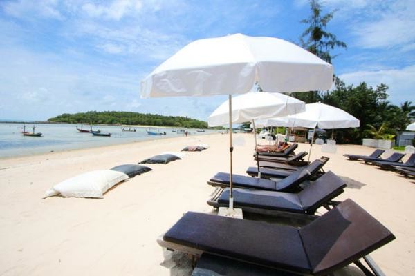 Plage - Hôtel Al's Laemson 4* Koh Samui Thailande