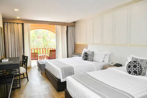 Chambre deluxe vue piscine - Chambre