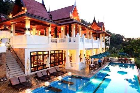 Facade - Hôtel Aquamarine Resort 4* Phuket Thailande