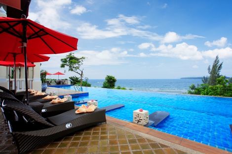 Piscine - Aquamarine Resort 4* Phuket Thailande
