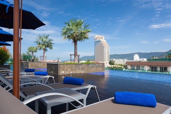 Piscine - Hôtel Best Western Patong Beach 3* sup Phuket Thailande
