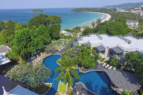 Vue panoramique - Hôtel Andaman Cannacia Resort & Spa 4* Phuket Thailande