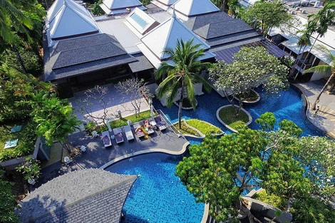 Vue panoramique - Hôtel Andaman Cannacia Resort & Spa 4* Phuket Thailande