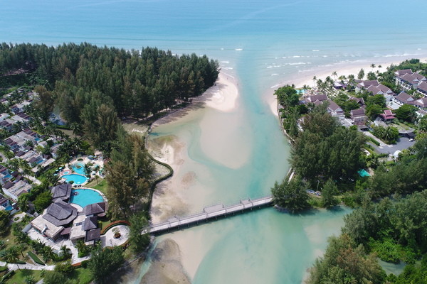 Vue panoramique - Hôtel Apsara Beachfront Resort & Villa 4* Phuket Thailande
