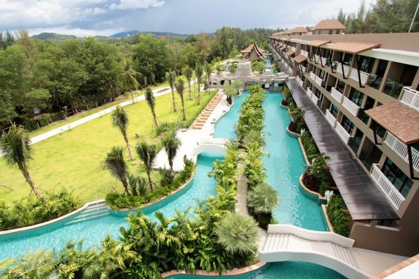 Vue panoramique - Hôtel Maikhao Palm Beach Resort  5*