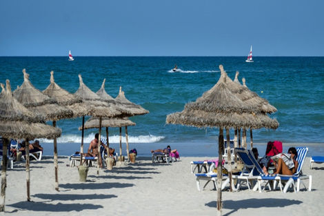 Plage - Hôtel Baya Beach Thalasso 3* Djerba Tunisie