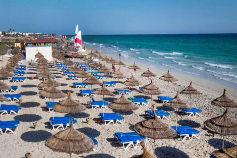 Plage - Hôtel Baya Beach Thalasso 3* Djerba Tunisie