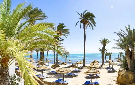 Plage - Hôtel Smy Hotel Hari Club 4* Djerba Tunisie