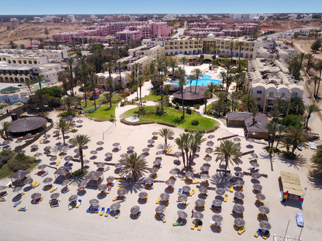 Vue panoramique - Eden Star 4* Djerba Tunisie