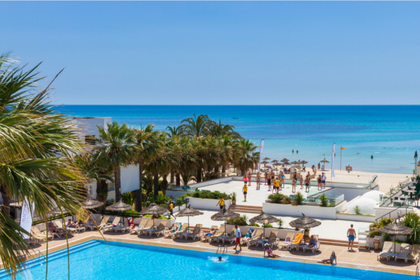 vue sur la mer - Maxi Club Hammamet Beach