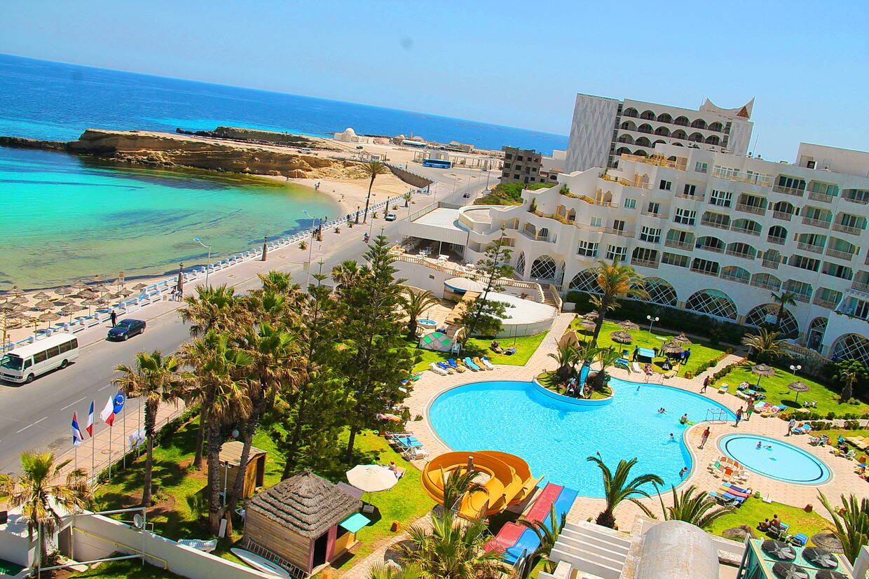 Vue panoramique - Hôtel Delphin Habib Ribat 4* Monastir Tunisie