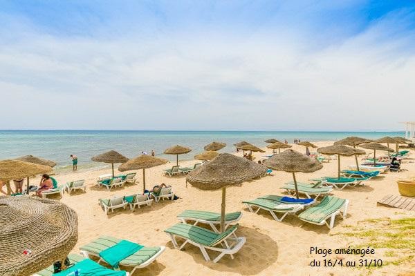 Plage - Club Framissima Khayam Garden Beach & Spa (sans transport) 4* Nabeul Tunisie