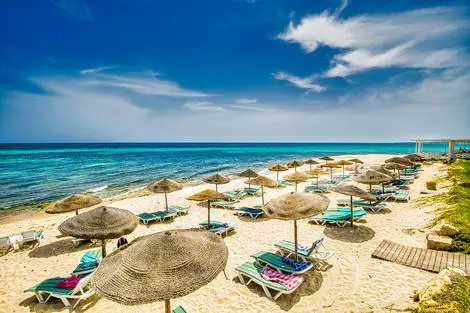Plage - Club Framissima Khayam Garden Beach Resort & Spa 4* Tunis Tunisie