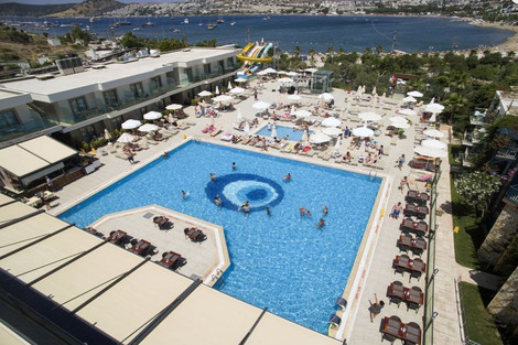 Vue panoramique - Hôtel Jasmin Beach 4* Bodrum Turquie