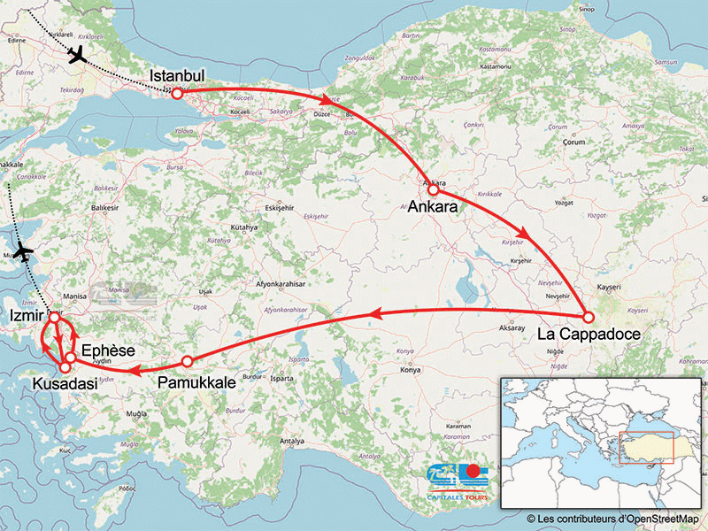 Circuit Combiné Lumières d'Orient et Kusadasi Istanbul Turquie