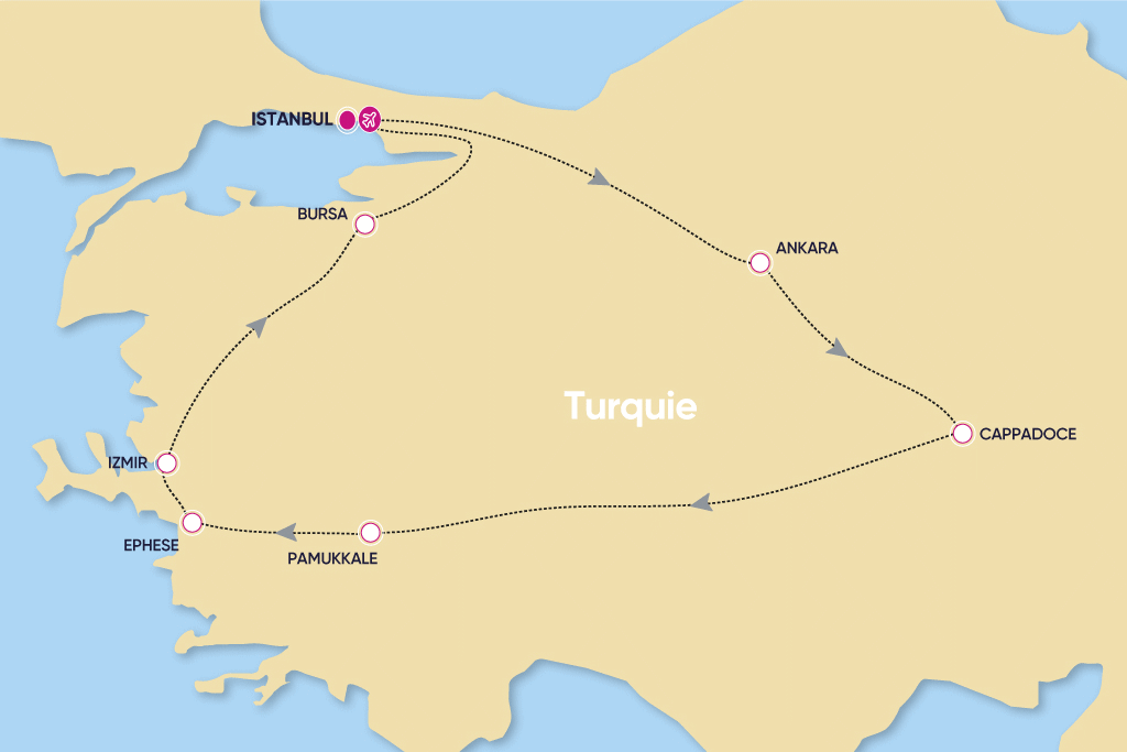 Circuit Trésors de Turquie istanbul Turquie