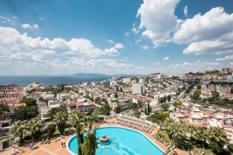 Vue panoramique - Hôtel Palmin 4* Izmir Turquie
