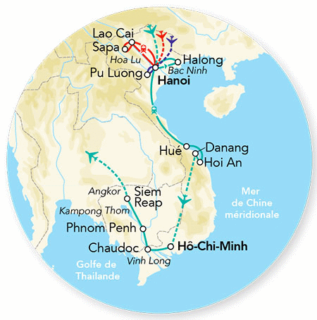 Circuit Explorations du Vietnam & Cambodge - Limité à 24 pers. hanoi Vietnam
