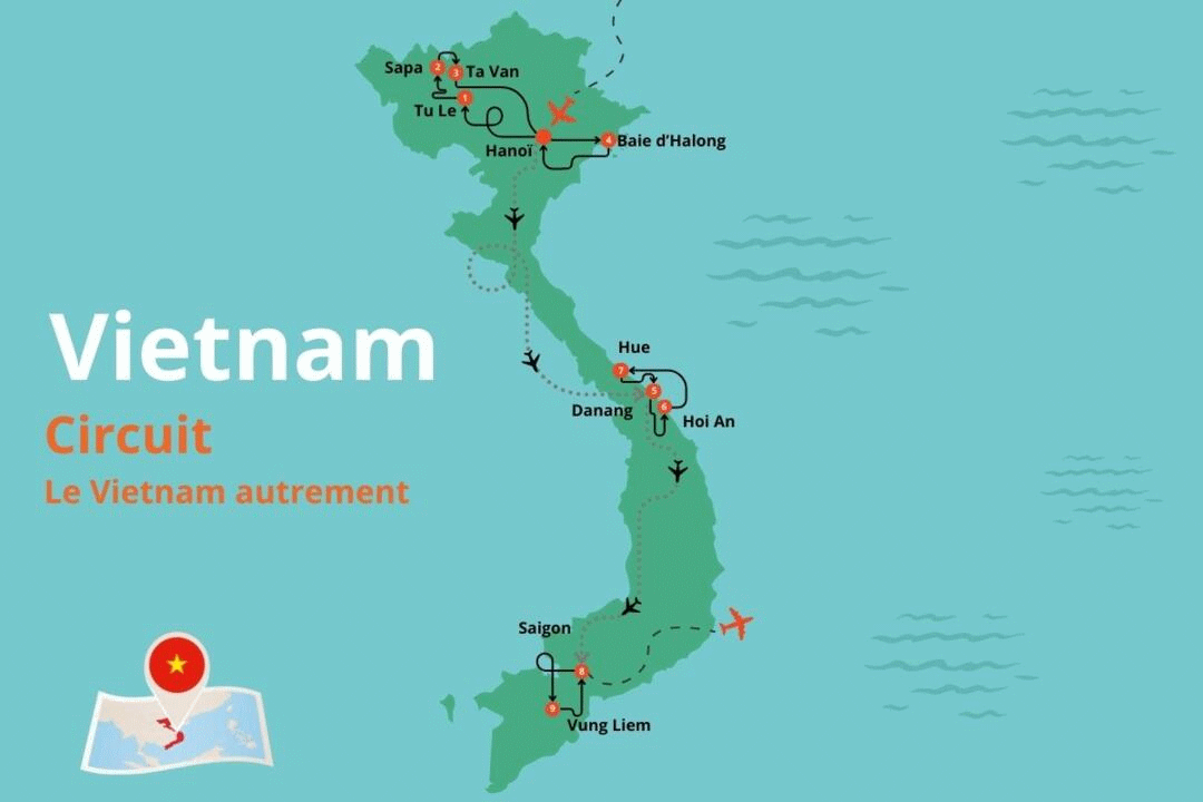 Mon Circuit Privé Le Vietnam Autrement hanoi Vietnam