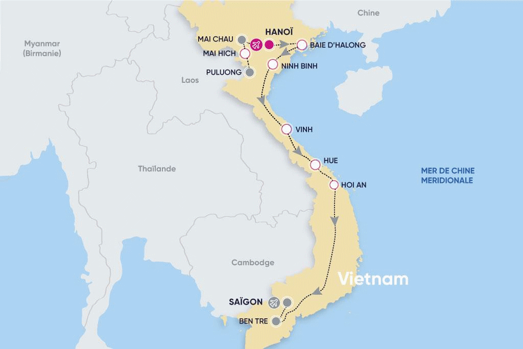 Circuit Paysages Majestueux du Vietnam 12 nuits 4/ hanoi Vietnam