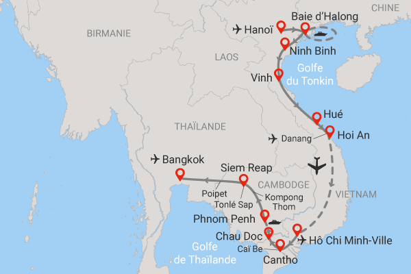 Circuit Vietnam Cambodge : Richesses du Mékong hanoi Vietnam