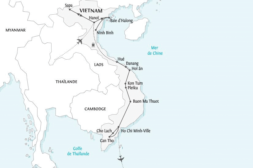 Circuit La Grande Traversée du Vietnam (petit groupe - 6-12 pers.) hanoi Vietnam