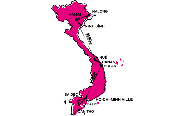 Circuit Légende d'Indochine hanoi Vietnam