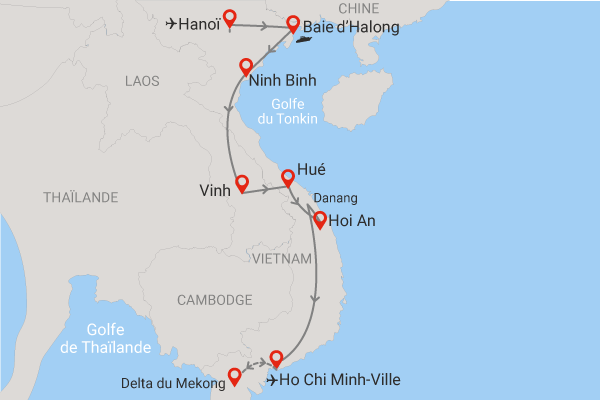Circuit Les essentiels du Vietnam, du Tonkin à Saïgon en bus hanoi Vietnam