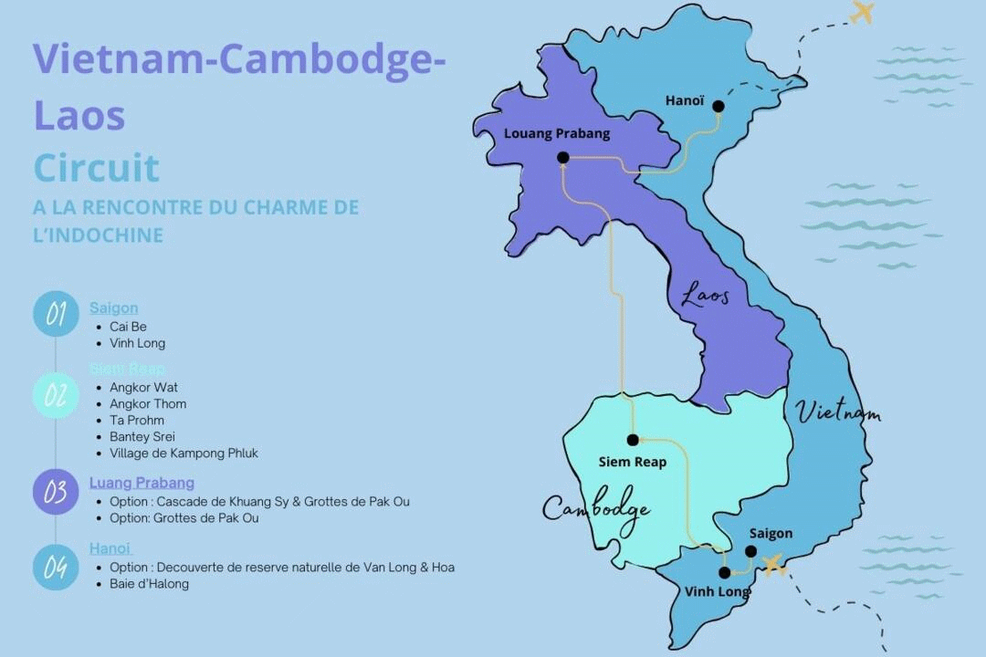 Mon Circuit Privé à la Rencontre du Charme de l'Indochine hochiminh Vietnam