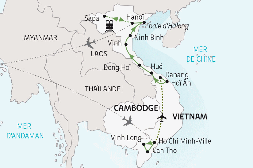 Circuit Sourires d'Indochine, à la rencontre des ethnies hochiminh Vietnam