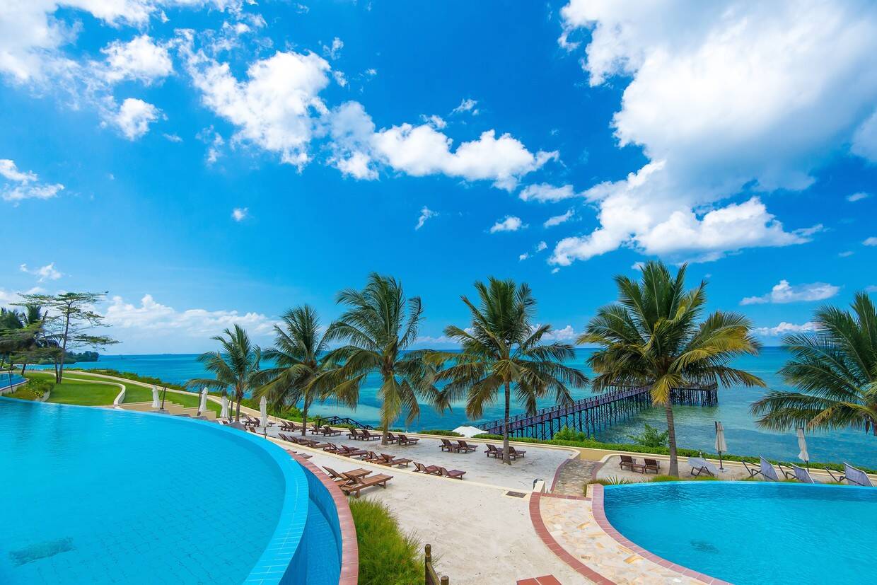 Piscine - Sea Cliff Resort & Spa 5* Zanzibar Tanzanie
