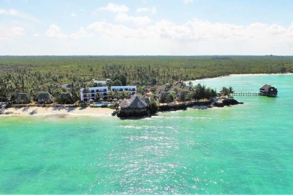 Vue aérienne de l'hôtel - Reef & Beach Resort