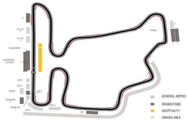 Hôtel 4* Budapest + Billet Formule 1 - Circuit Hungaroring en hôtel **** - 7