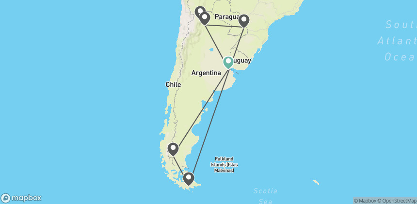 Circuit Le grand tour argentin : des Andes à la Patagonie