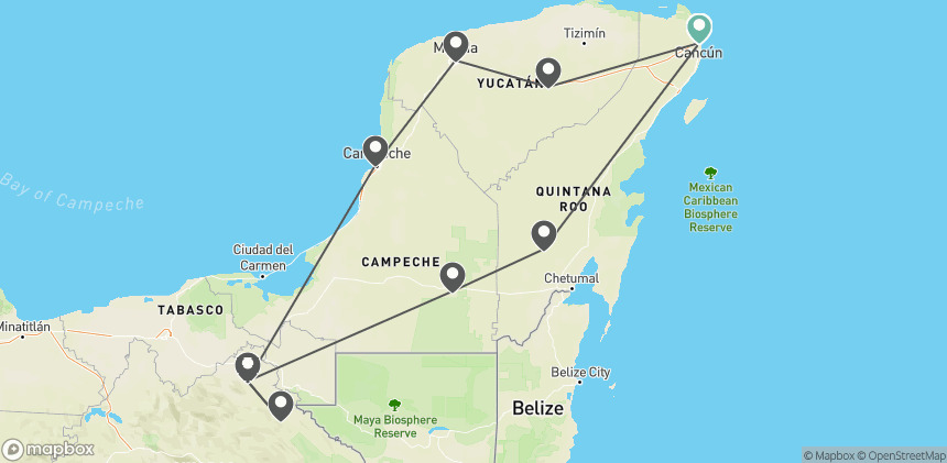 Circuit Mexique, terre des anciens Dieux