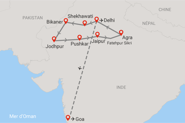 Image 2 du séjour Circuit Trésors du Rajasthan et extension Goa *** à New delhi, Inde
